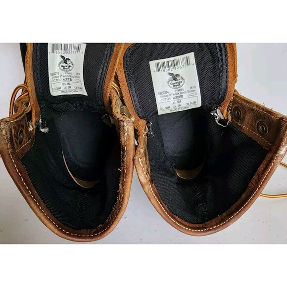 Georgia Marshland Duck Work Boot Unisex Mens 6 Womens 8 Brown GB00274 - Picture 8 of 9